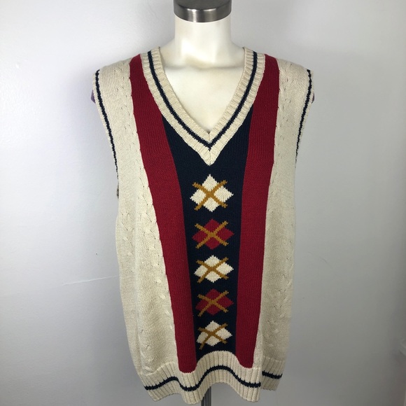 Bugle Boy Sweaters - Bugle Boy Vintage Sweater Vest